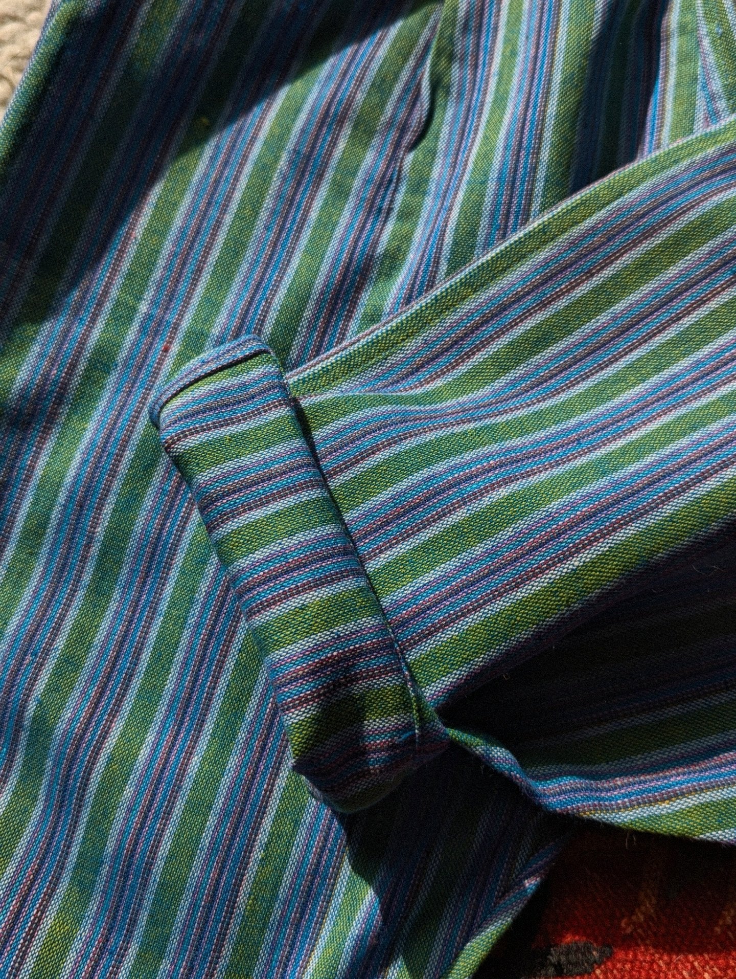 Neem Stripes Kurma Kids Trousers
