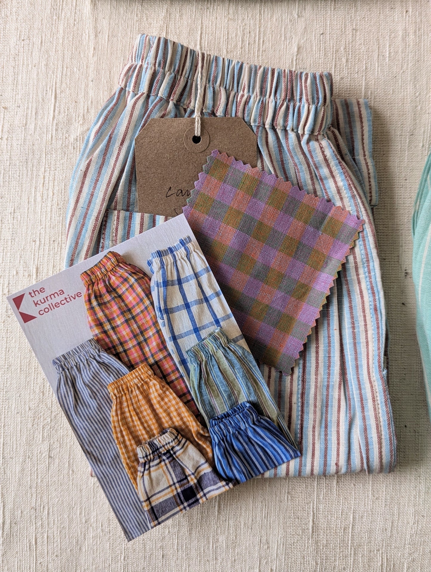 Landour Stripes Kurma Kids Trousers