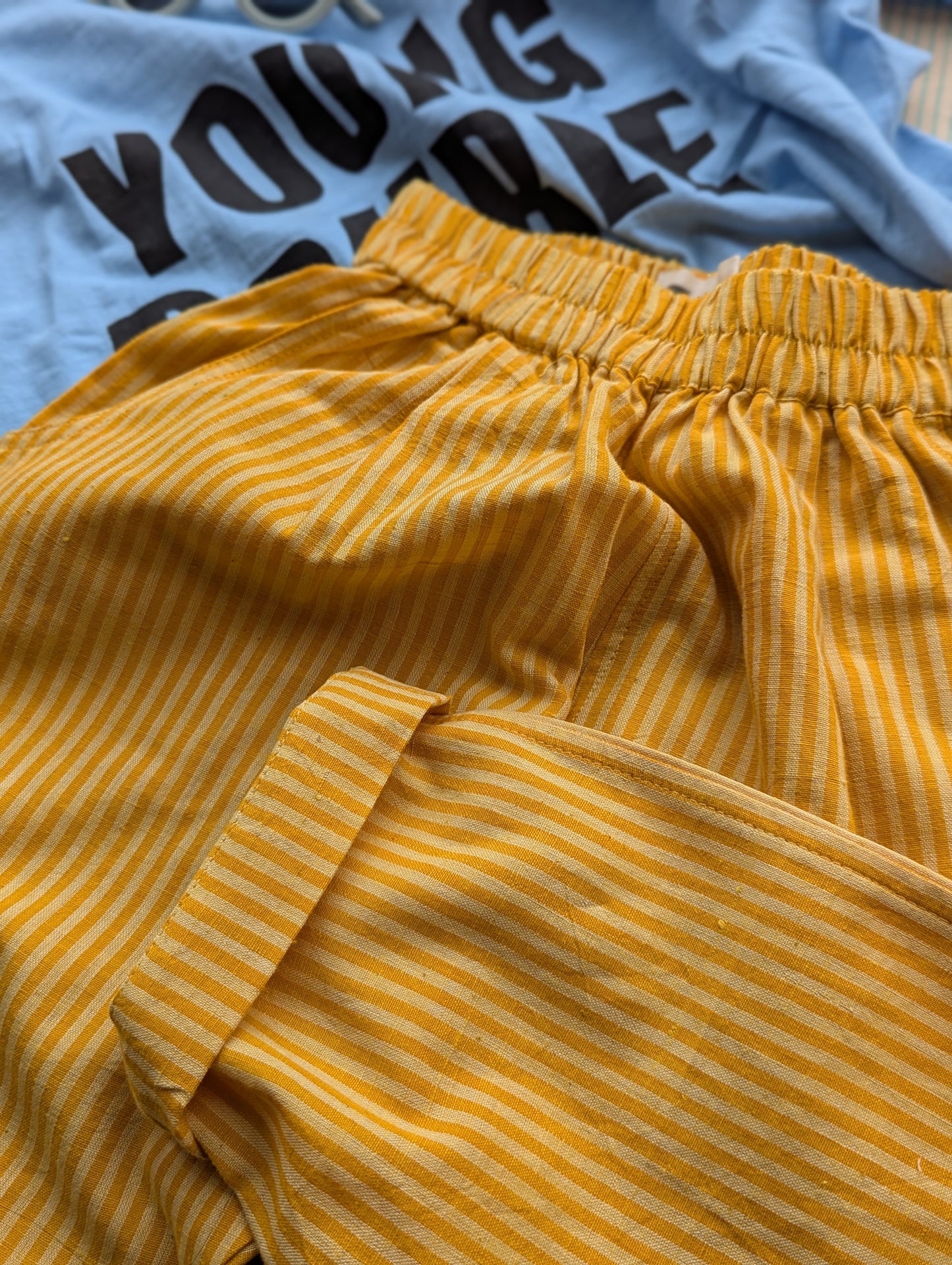 Mango Pop Stripes Kurma Kids Trousers