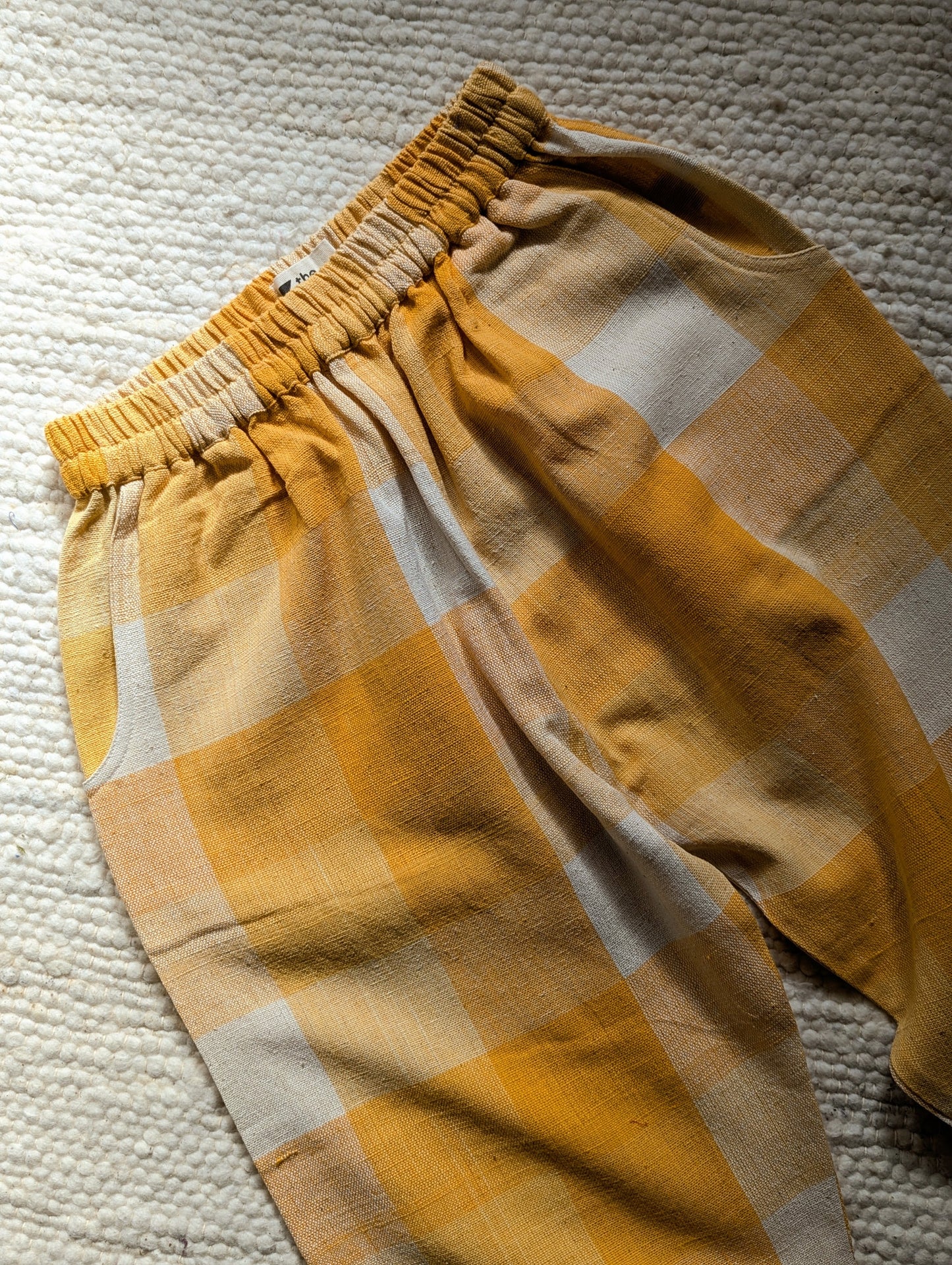 Marigold Large Checks
