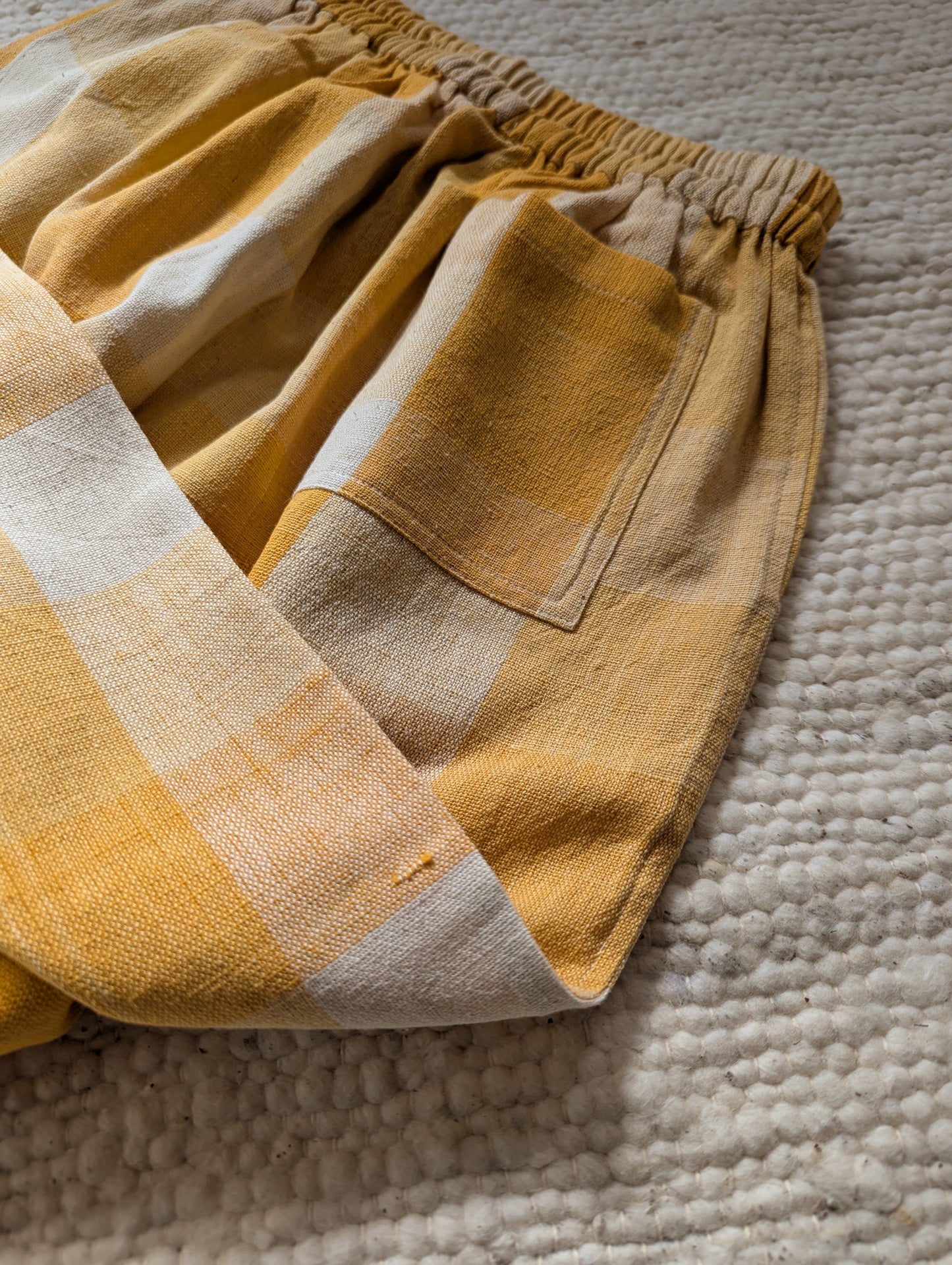 Marigold Large Checks