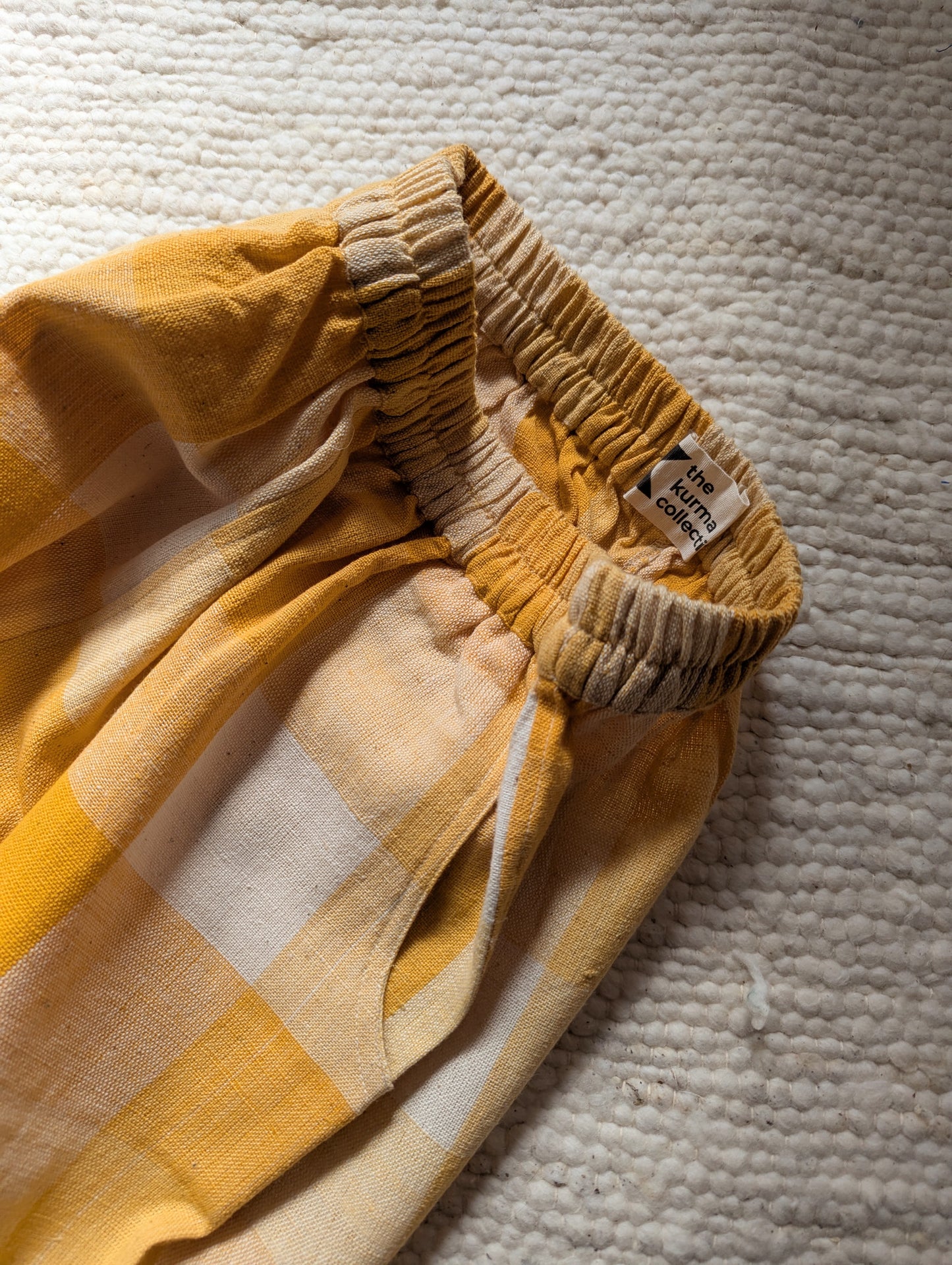 Marigold Large Checks