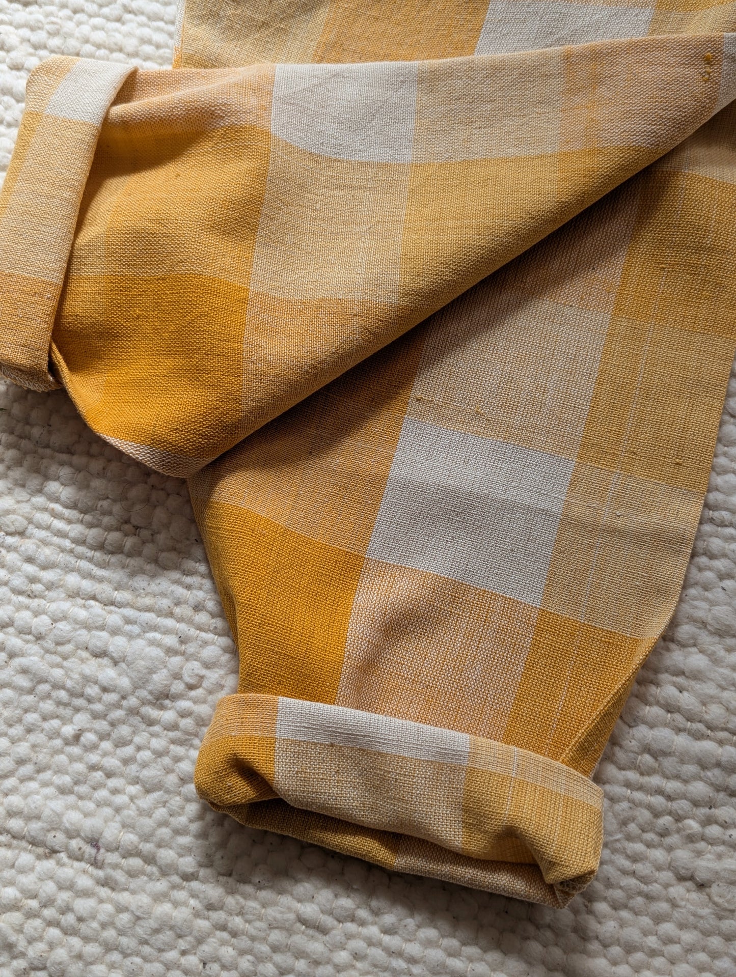 Marigold Large Checks
