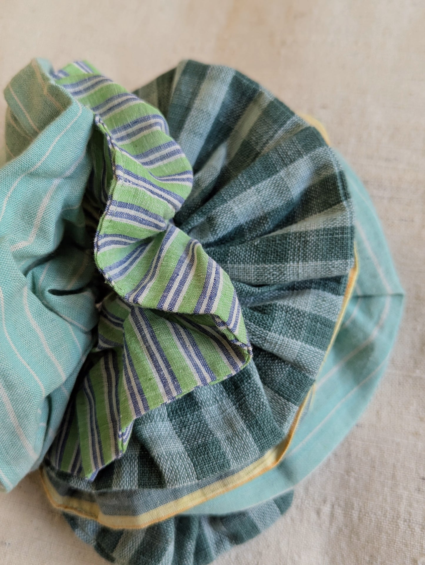 Handwoven Greens