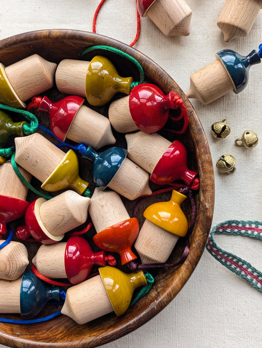Wooden Acorn Hangings