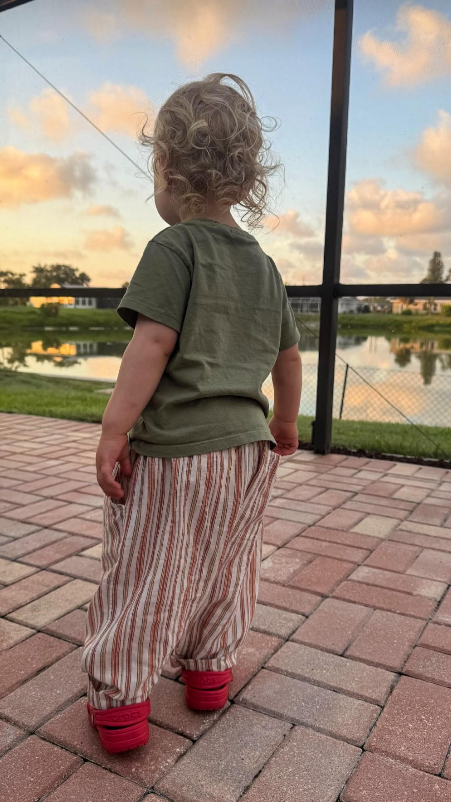 Mithai Stripes Kurma Kids Trousers