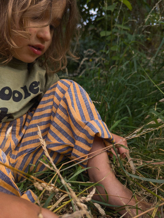 Kesar Stripes Kurma Kids Trousers