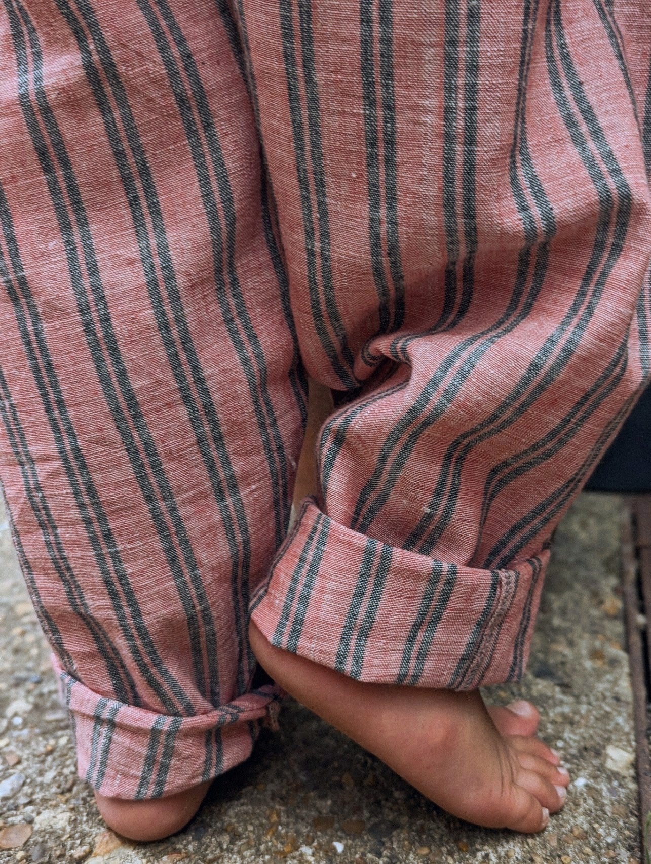 Kulfi Stripes Kurma Kids Trousers