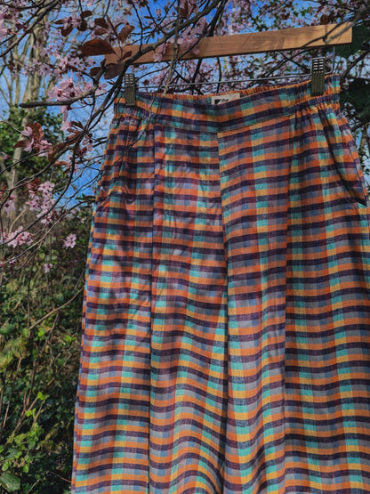 NEW Painter Checks Mala Trousers