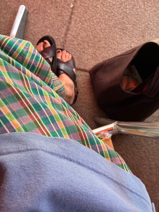 NEW  Mayur Checks Mala Trousers