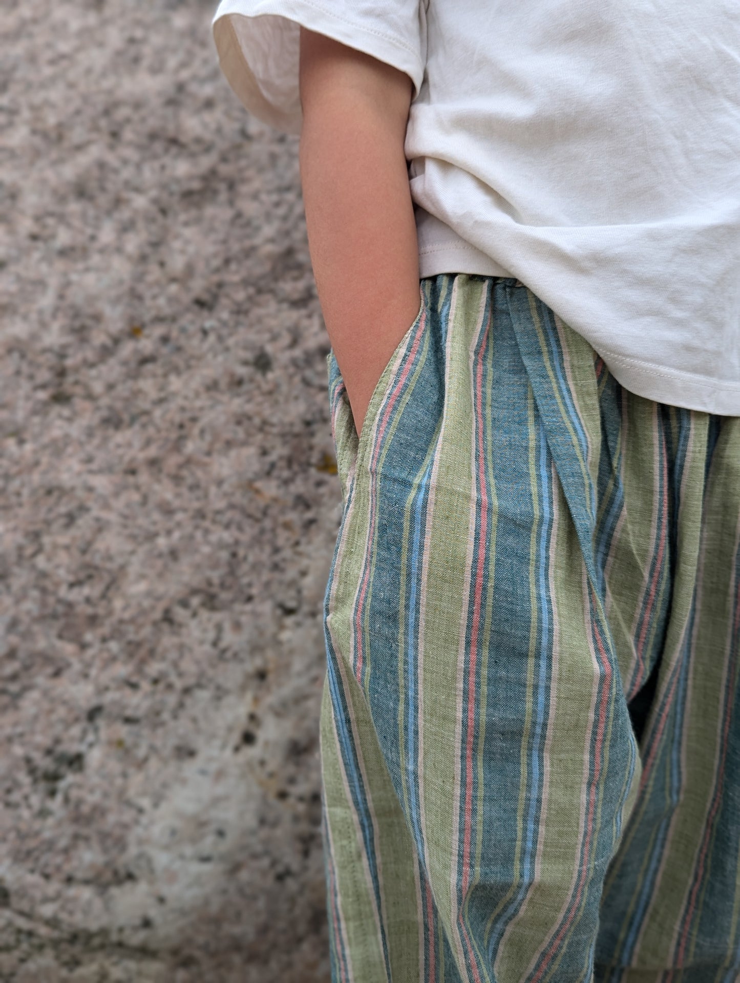 NEW Seagrass Stripes Kurma Kids Trousers