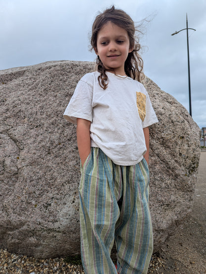 NEW Seagrass Stripes Kurma Kids Trousers