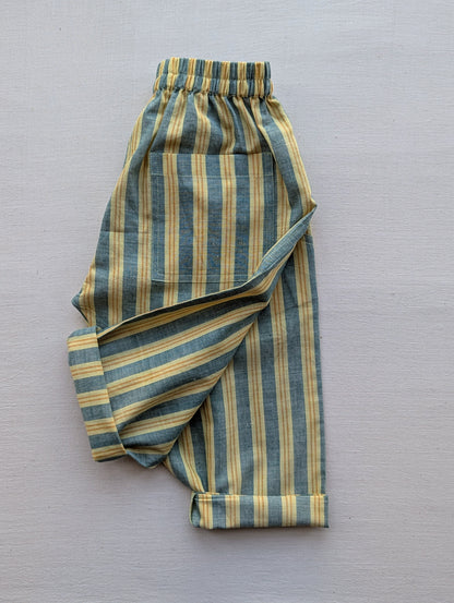 Basant Stripes Kurma Kids Trousers