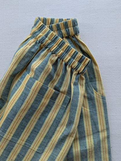 Basant Stripes Kurma Kids Trousers