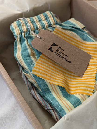 Basant Stripes Kurma Kids Trousers