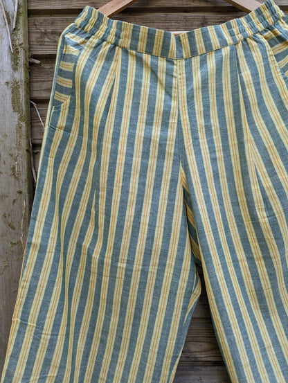 Women's Mala Trousers  Basant Stripes