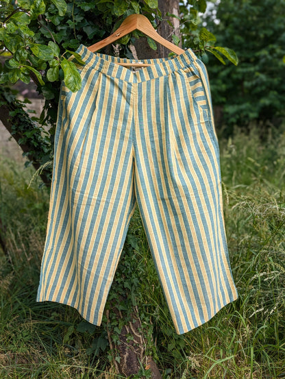 Women's Mala Trousers  Basant Stripes