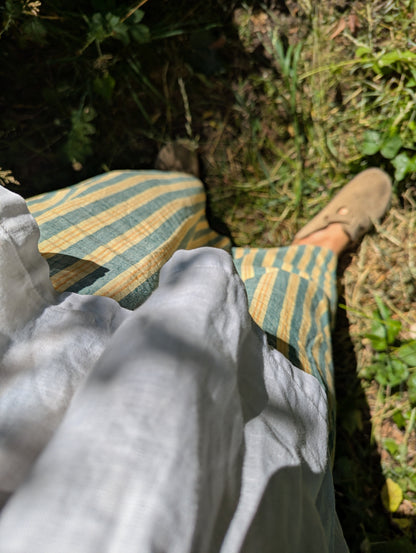 Women's Mala Trousers  Basant Stripes