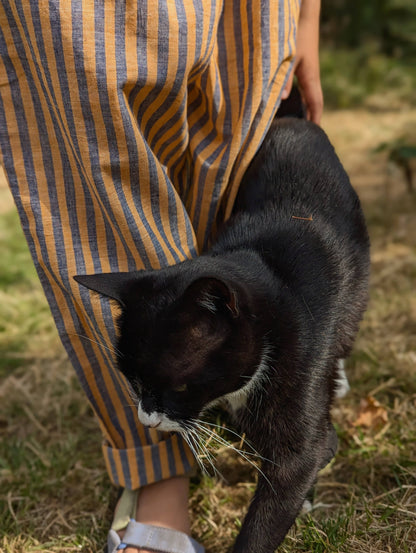 Kesar Stripes Kurma Kids Trousers