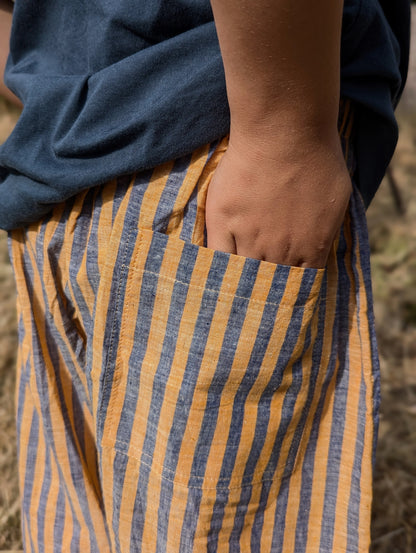 Kesar Stripes Kurma Kids Trousers