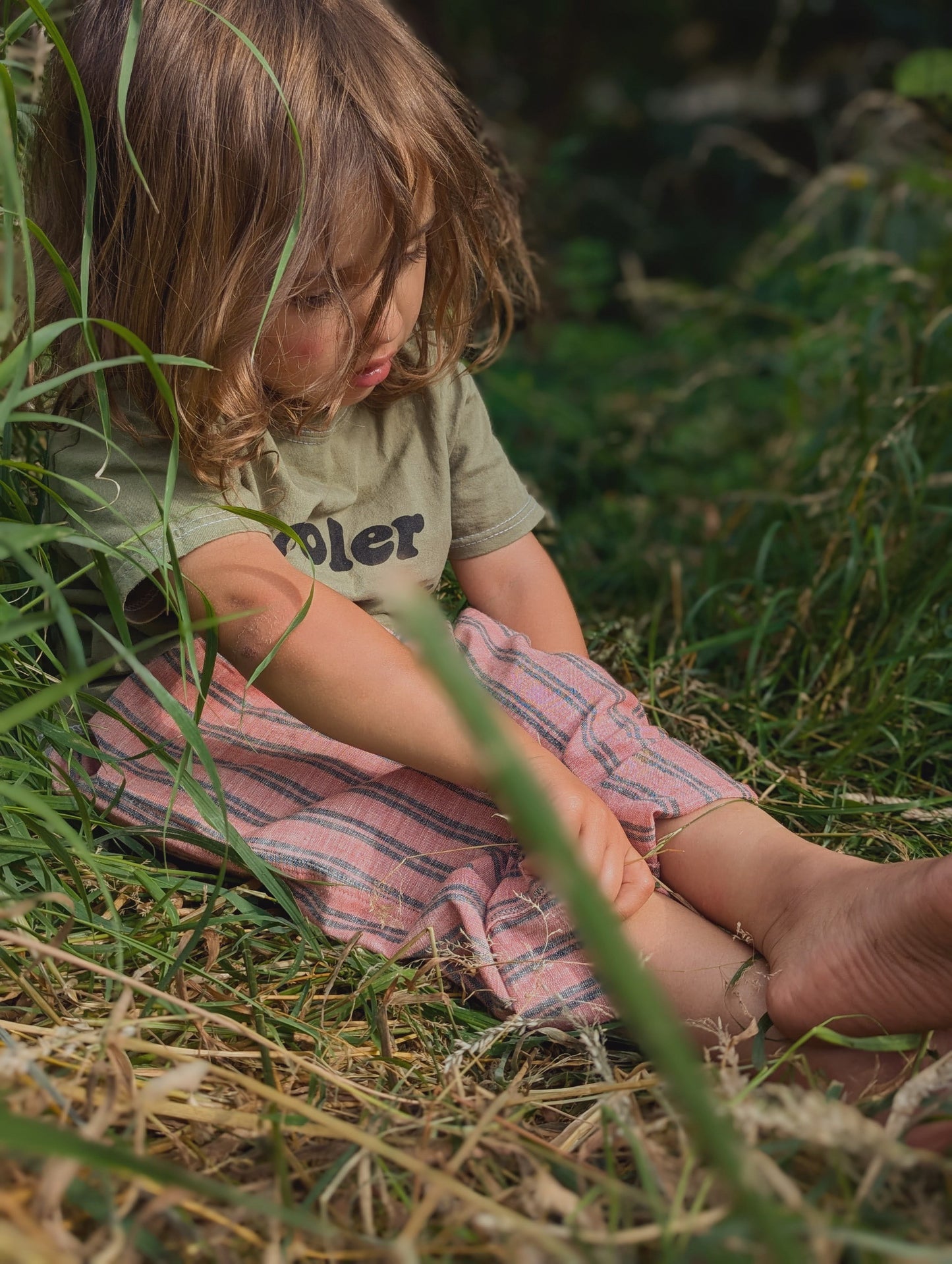 Kulfi Stripes Kurma Kids Trousers