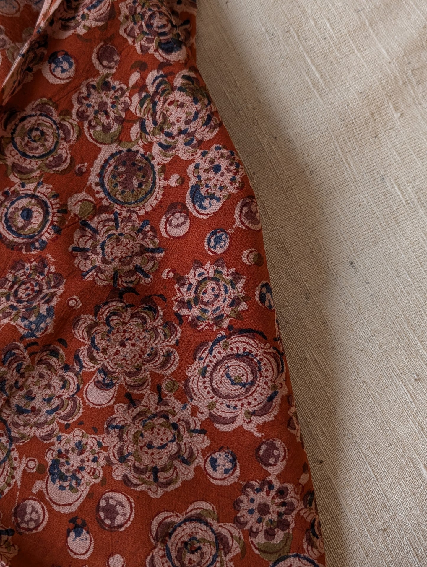 Kalamkari Fabric - Rangoli