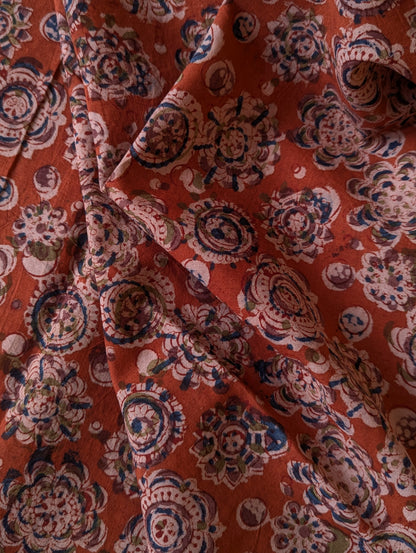 Kalamkari Fabric - Rangoli