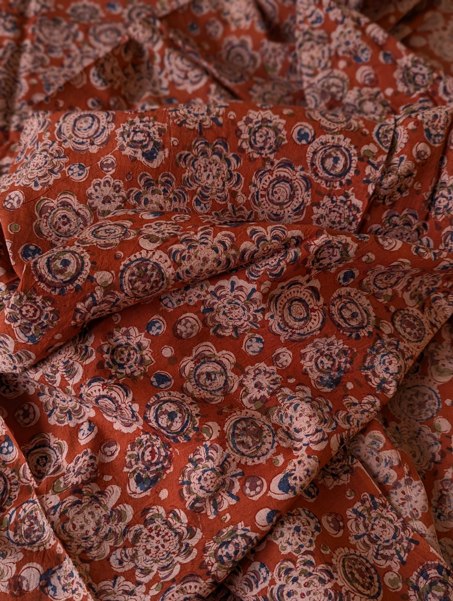 Kalamkari Fabric - Rangoli