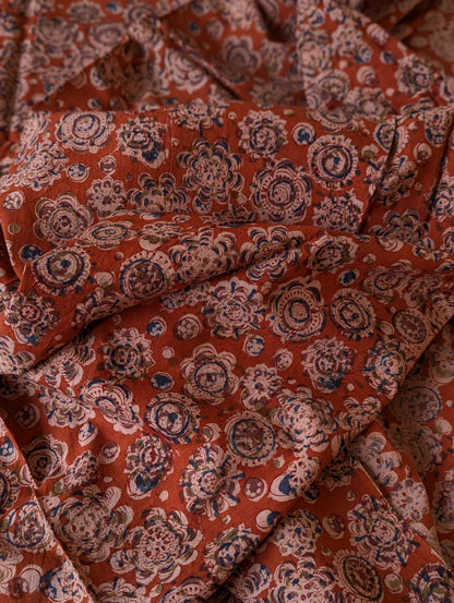Kalamkari Fabric - Rangoli