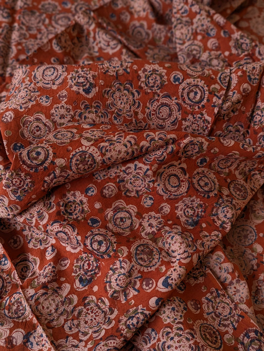 Kalamkari Fabric - Rangoli