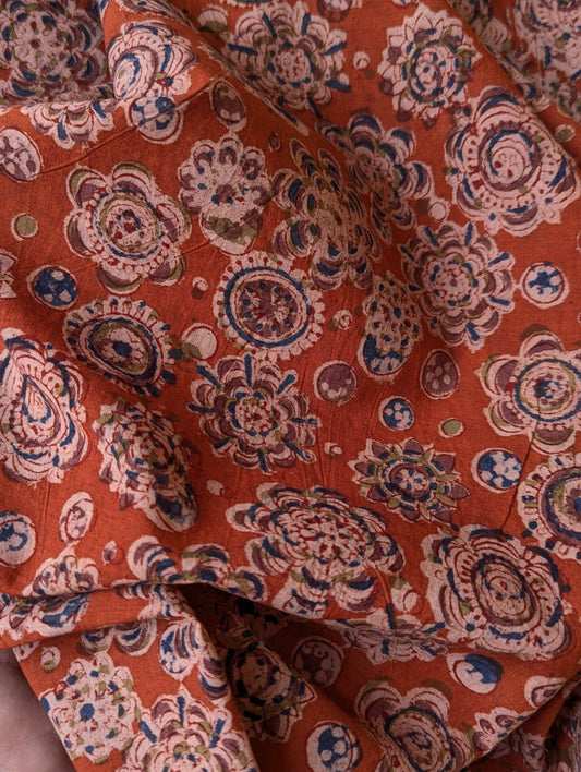 Kalamkari Fabric - Rangoli