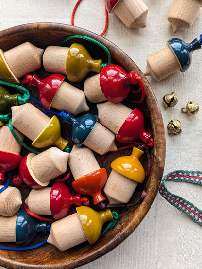 Wooden Acorn Hangings