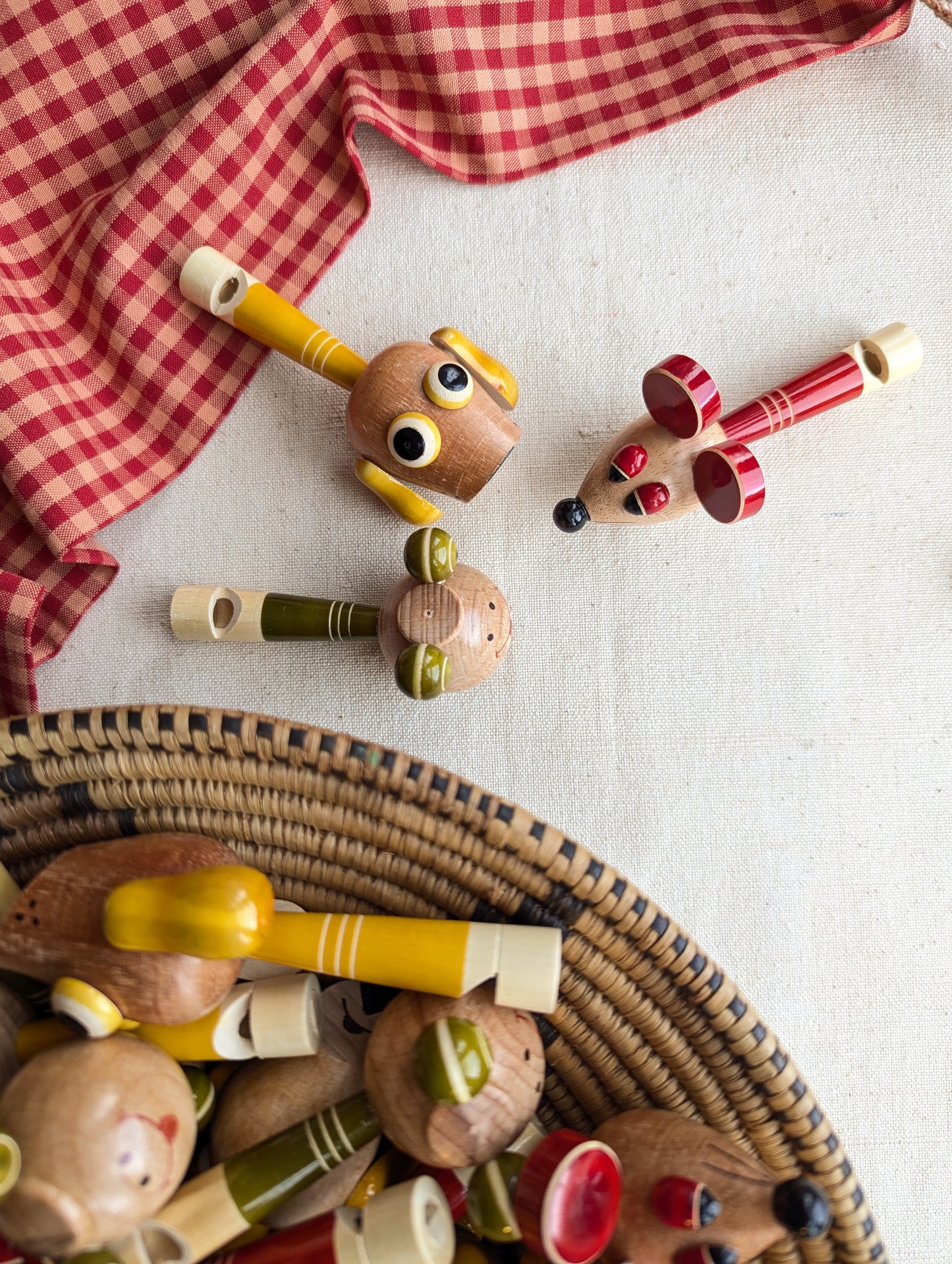 Handcrafted Wooden Whistles