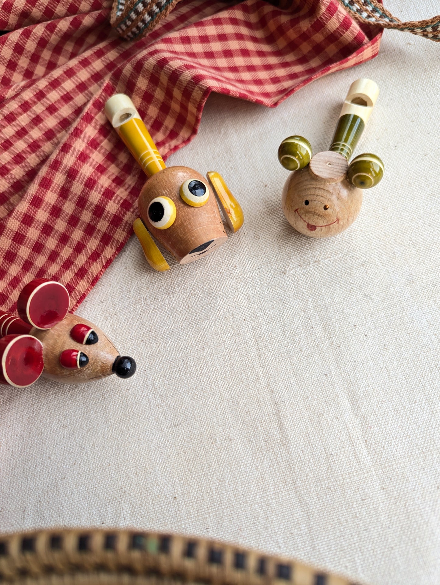 Handcrafted Wooden Whistles