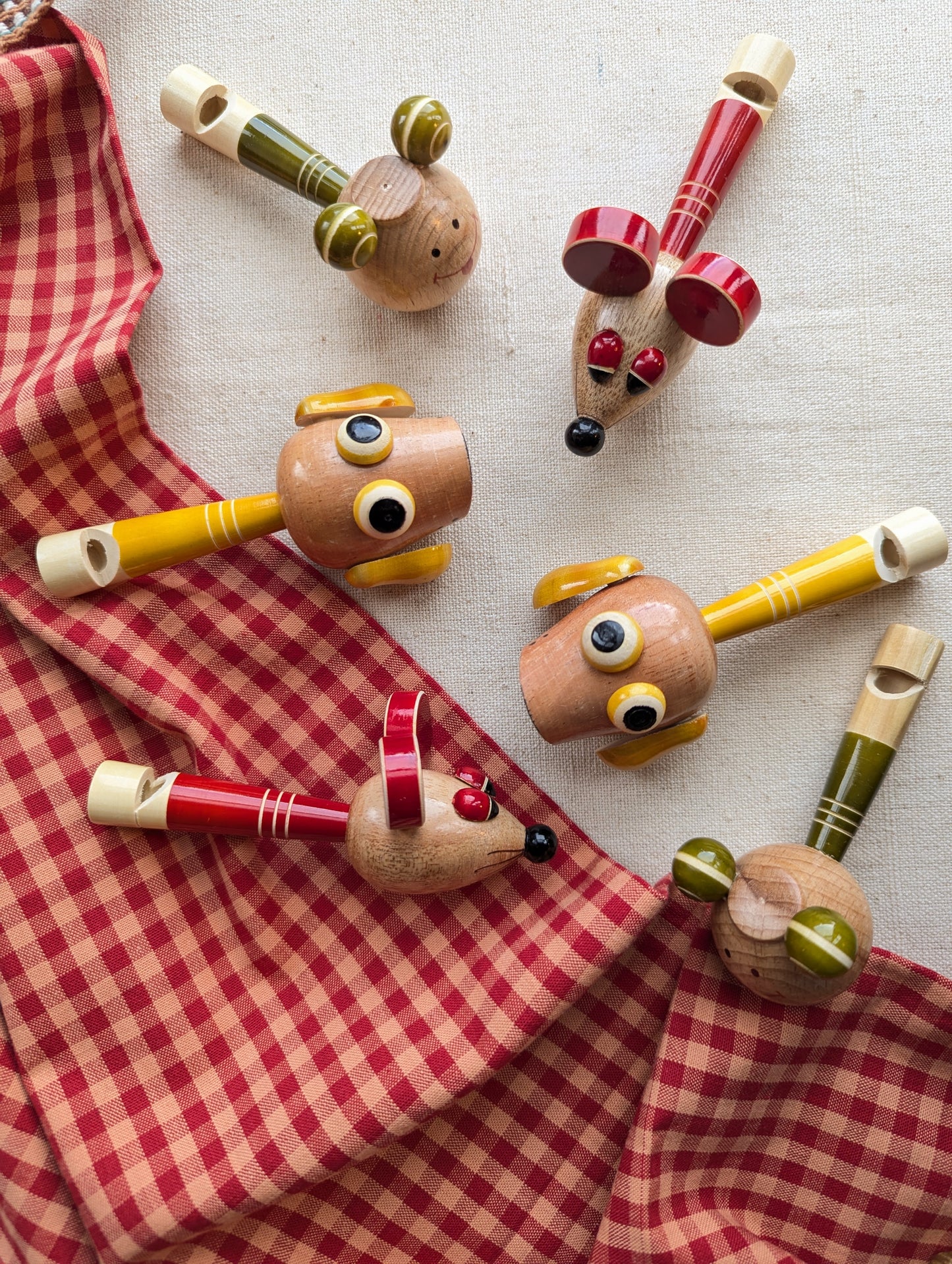 Handcrafted Wooden Whistles