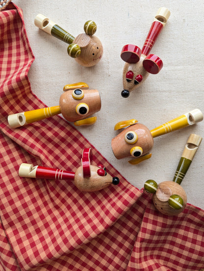 Handcrafted Wooden Whistles