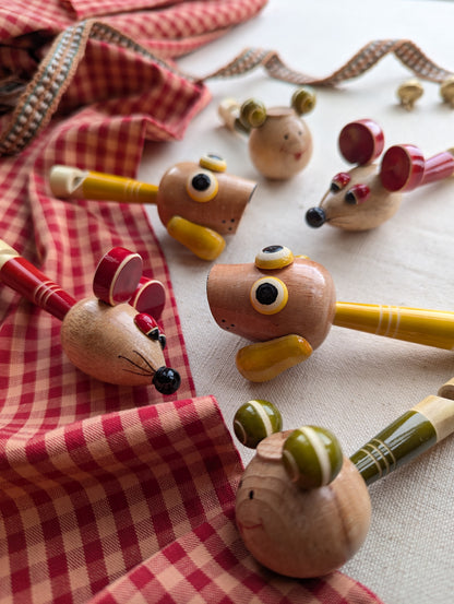 Handcrafted Wooden Whistles