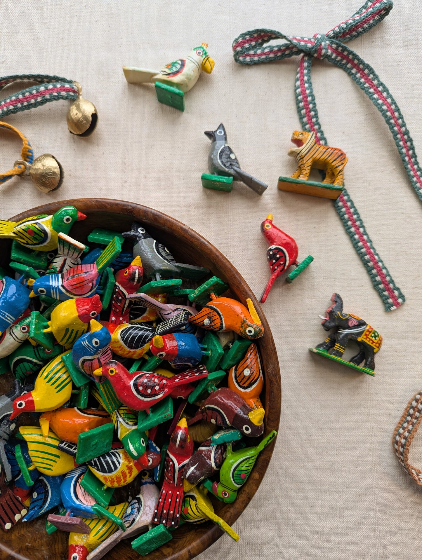 Wooden Folk Birds & Animals