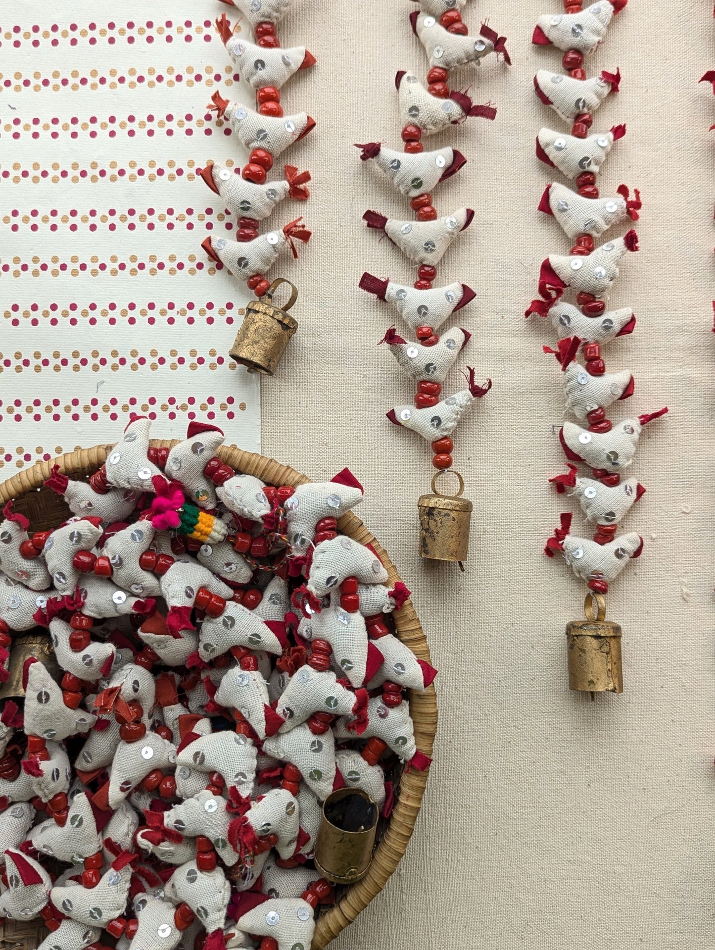 Festive Bird Hangings