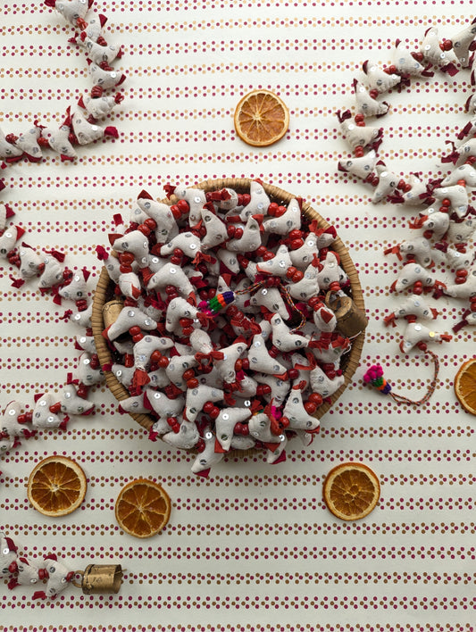 Festive Bird Hangings