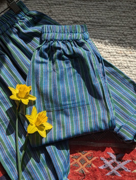 Neem Stripes Kurma Kids Trousers