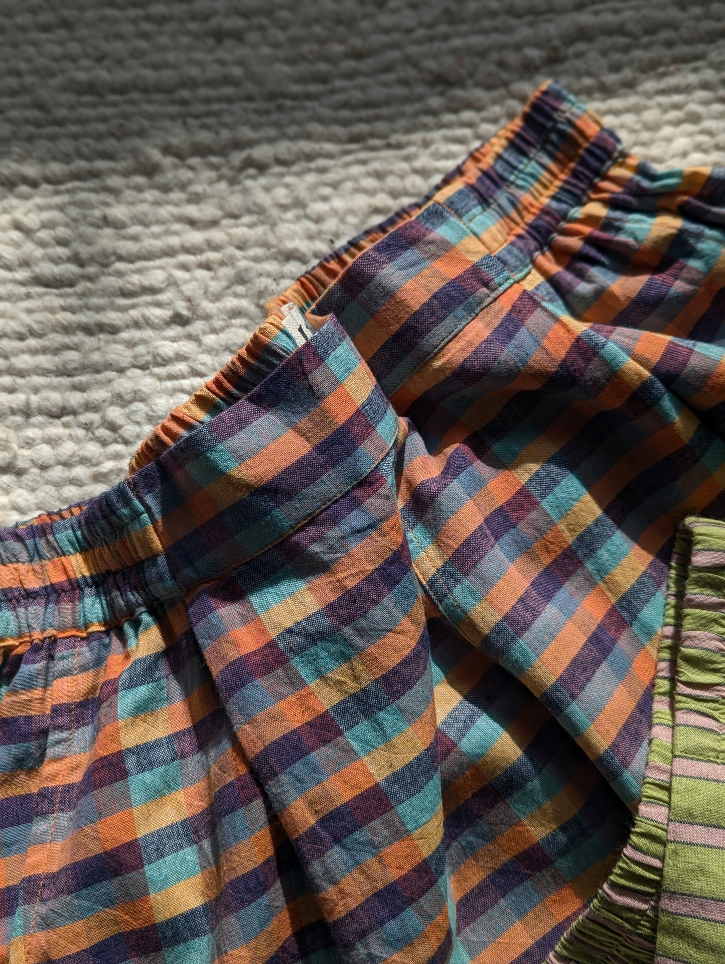 NEW Painter Checks Mala Trousers