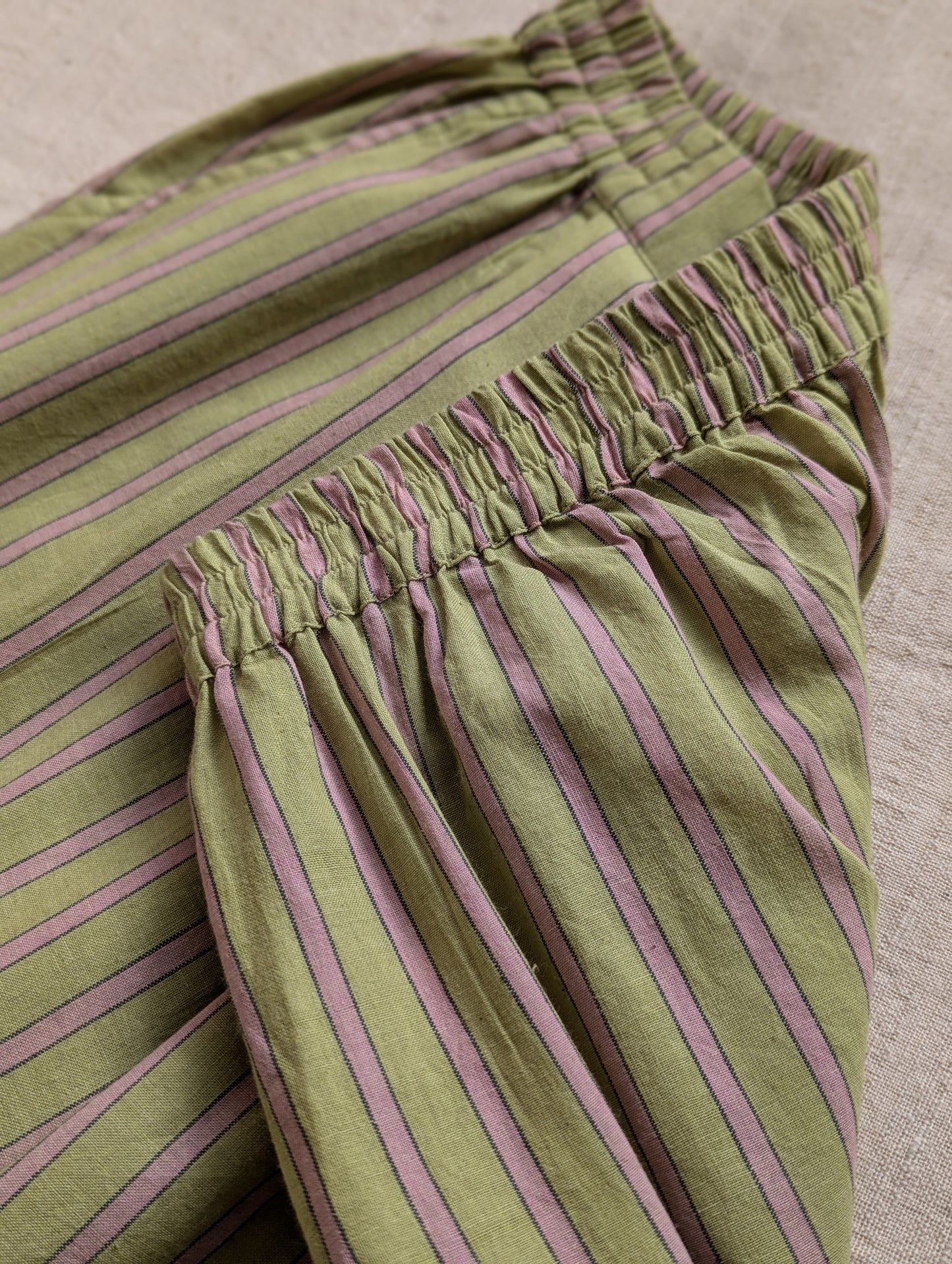 NEW Matcha Stripes Mala Trousers
