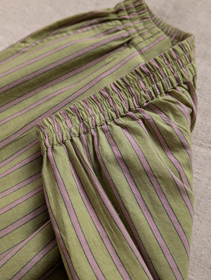 NEW Matcha Stripes Mala Trousers