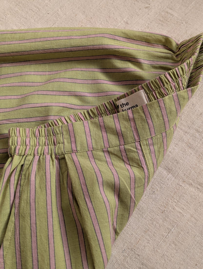 NEW Matcha Stripes Mala Trousers