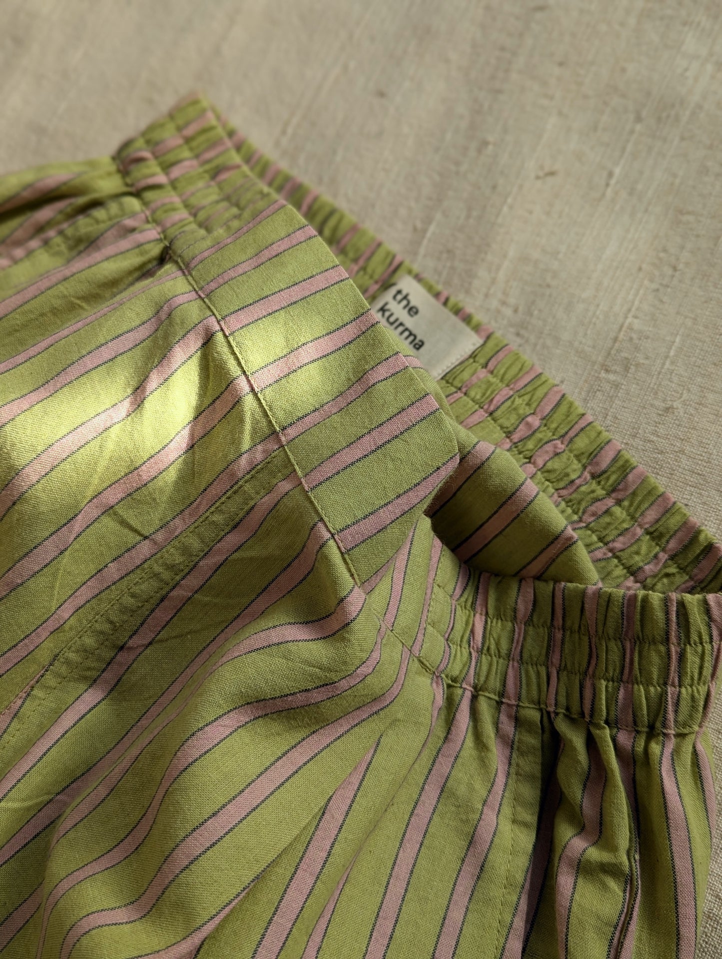 NEW Matcha Stripes Mala Trousers
