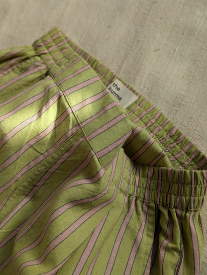 NEW Matcha Stripes Mala Trousers