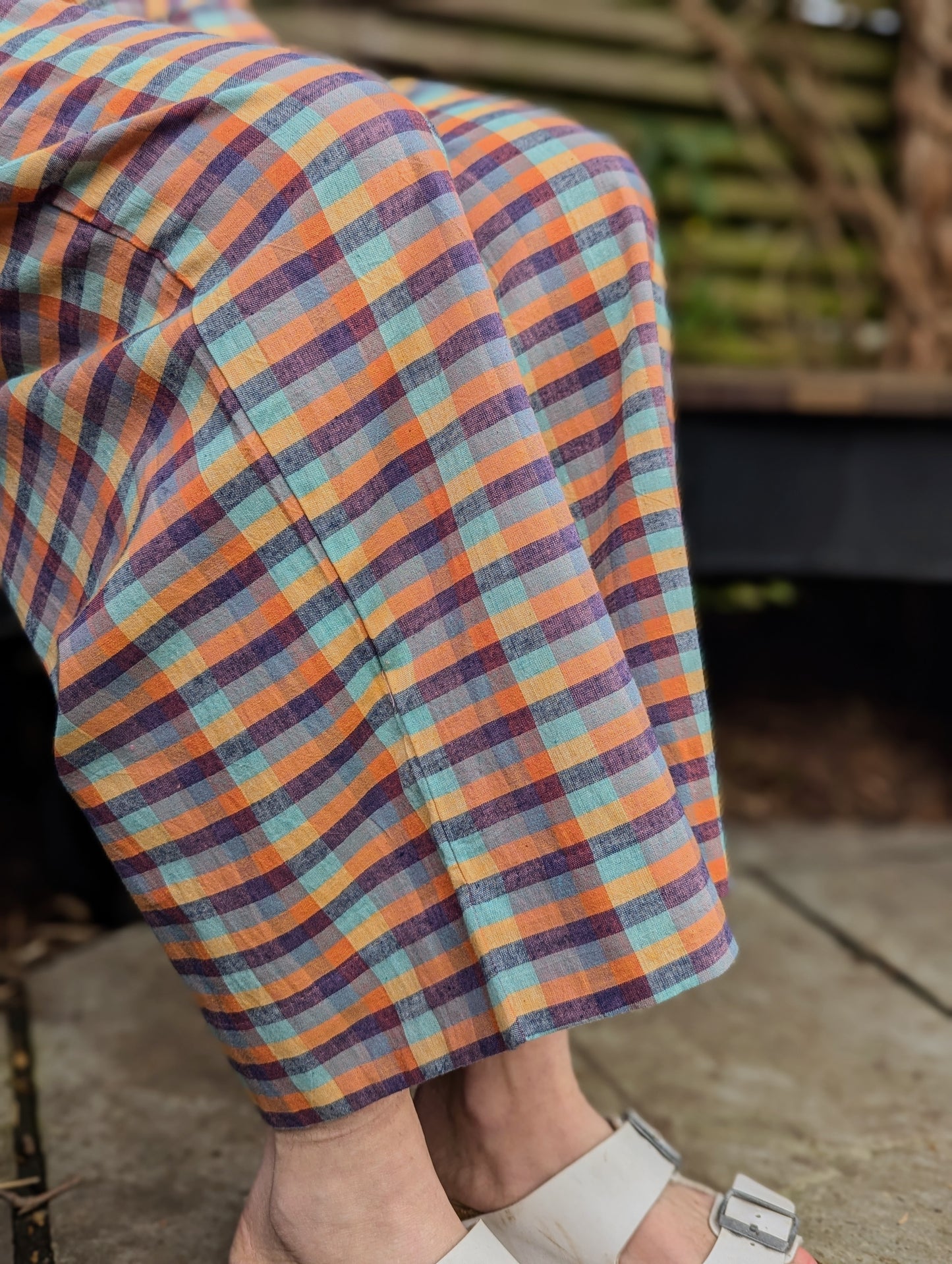 NEW Painter Checks Mala Trousers