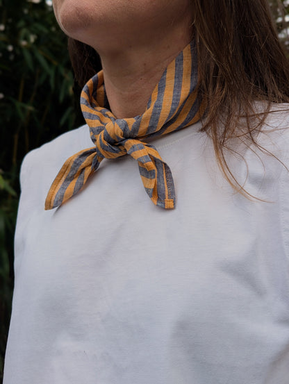 Neckerchief : Kesar Stripes