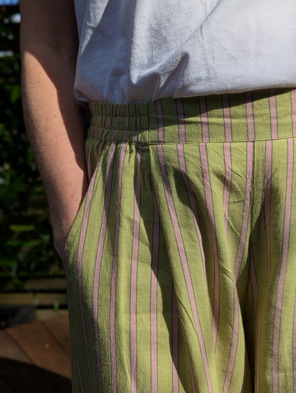 NEW Matcha Stripes Mala Trousers